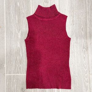 Sleeveless Turtleneck